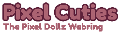 Pixel Cuties - the dollz webring